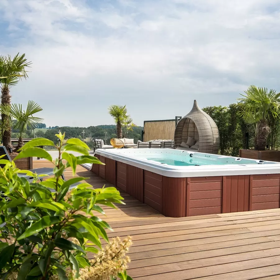 Accommodatie met uitgebreide wellness faciliteiten