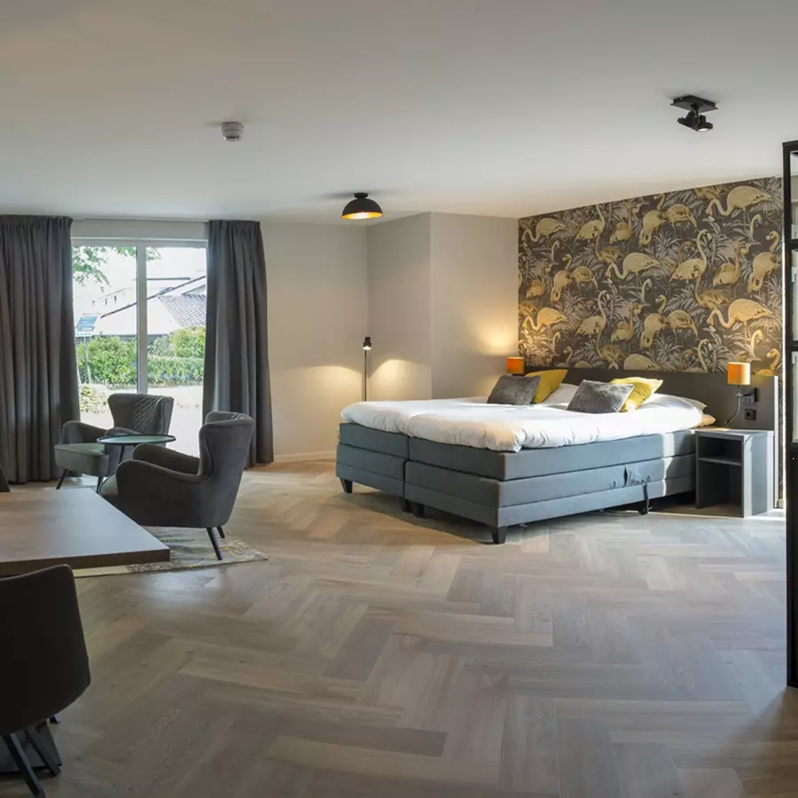 Groepsaccommodatie met 2-persoons slaapkamers